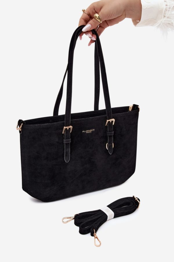 Black Everyday Handbag in Casual Handbags, Shoulder Bags with Width, Bottom Width and Height