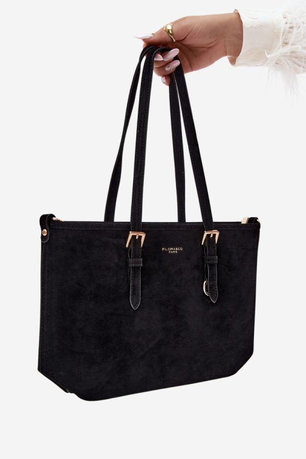 Black Everyday Handbag in Casual Handbags, Shoulder Bags with Width, Bottom Width and Height