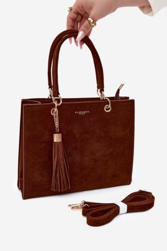 Brown Everyday Handbag in Casual Handbags, Shoulder Bags with Width, Bottom Width and Height