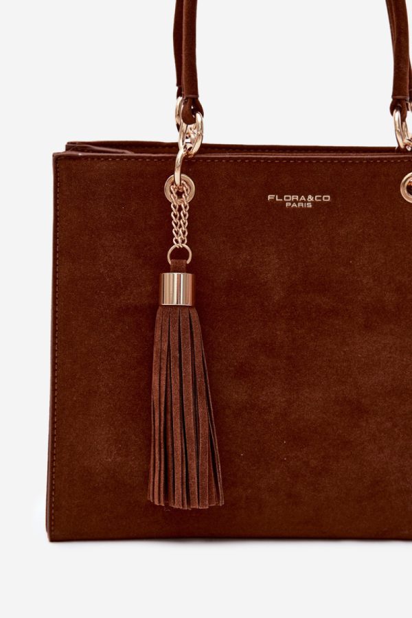 Brown Everyday Handbag in Casual Handbags, Shoulder Bags with Width, Bottom Width and Height
