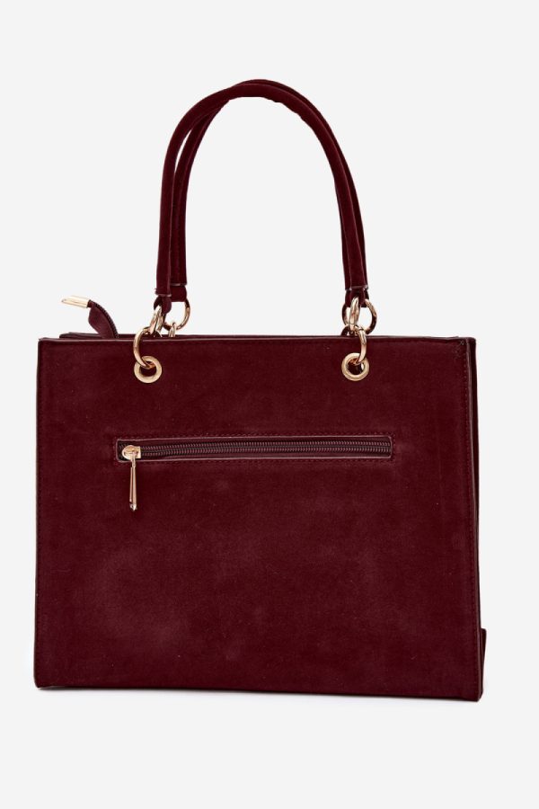 Red Everyday Handbag in Casual Handbags, Shoulder Bags with Width, Bottom Width and Height