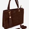 Brown Everyday Handbag in Casual Handbags, Shoulder Bags with Width, Bottom Width and Height