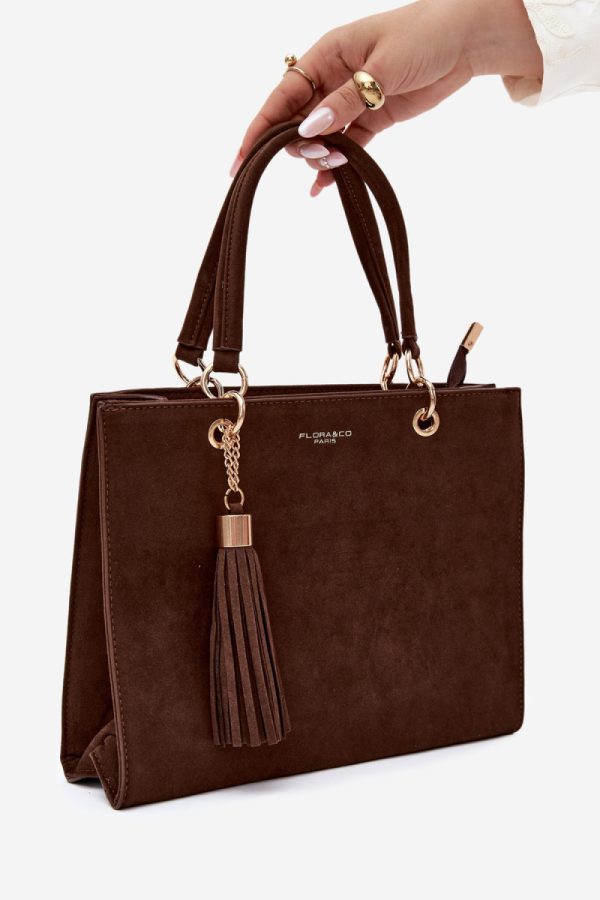 Brown Everyday Handbag in Casual Handbags, Shoulder Bags with Width, Bottom Width and Height