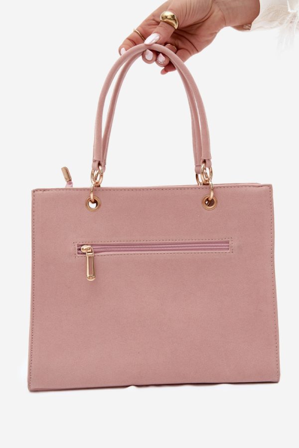 Pink Everyday Handbag in Casual Handbags, Shoulder Bags with Width, Bottom Width and Height