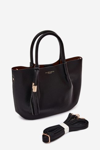 Black Everyday Handbag in Casual Handbags, Shoulder Bags with Width, Bottom Width and Height