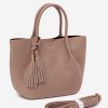 Beige Everyday Handbag in Casual Handbags, Shoulder Bags with Width, Bottom Width and Height