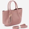 Pink Everyday Handbag in Casual Handbags, Shoulder Bags with Width, Bottom Width and Height
