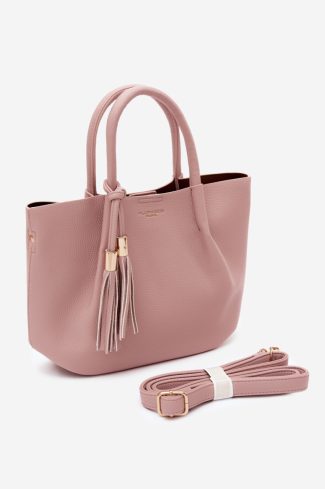 Pink Everyday Handbag in Casual Handbags, Shoulder Bags with Width, Bottom Width and Height