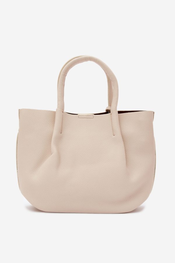 Beige Everyday Handbag in Casual Handbags, Shoulder Bags with Width, Bottom Width and Height
