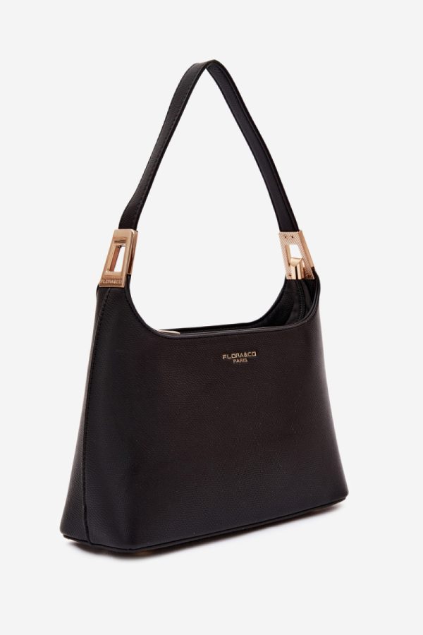 Black Everyday Handbag in Casual Handbags, Shoulder Bags with Width, Bottom Width and Height