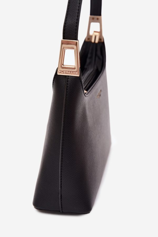 Black Everyday Handbag in Casual Handbags, Shoulder Bags with Width, Bottom Width and Height