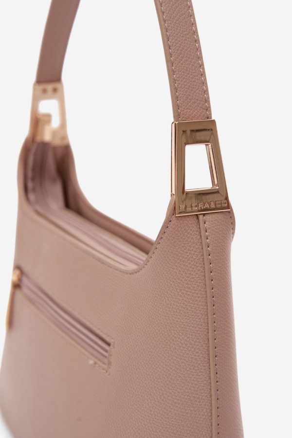Beige Everyday Handbag in Casual Handbags, Shoulder Bags with Width, Bottom Width and Height