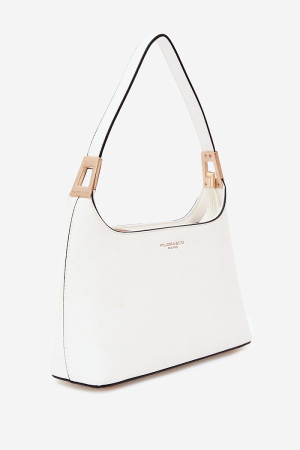 White Everyday Handbag in Casual Handbags, Shoulder Bags with Width, Bottom Width and Height