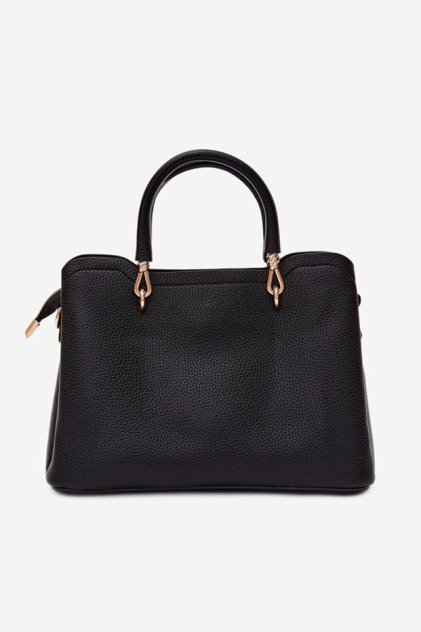 Black Everyday Handbag in Casual Handbags, Shoulder Bags with Width, Bottom Width and Height