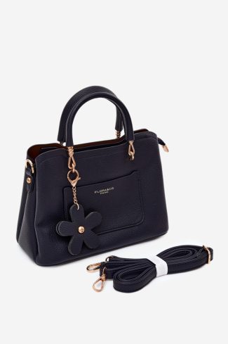 Navy Blue Everyday Handbag in Casual Handbags, Shoulder Bags with Width, Bottom Width and Height