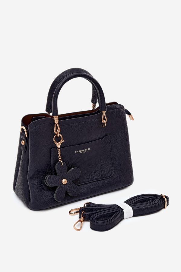 Navy Blue Everyday Handbag in Casual Handbags, Shoulder Bags with Width, Bottom Width and Height