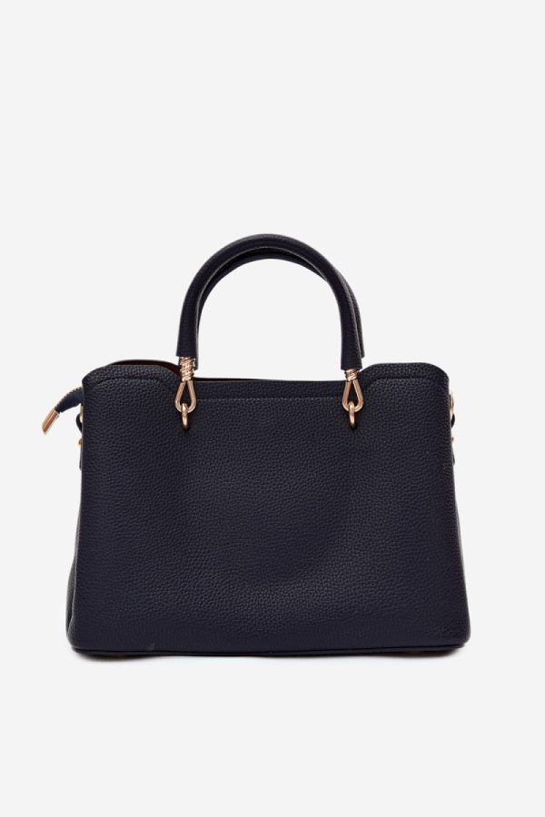 Navy Blue Everyday Handbag in Casual Handbags, Shoulder Bags with Width, Bottom Width and Height