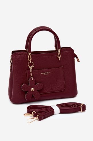 Red Everyday Handbag in Casual Handbags, Shoulder Bags with Width, Bottom Width and Height