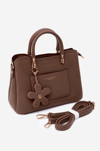 Beige Everyday Handbag in Casual Handbags, Shoulder Bags with Width, Bottom Width and Height