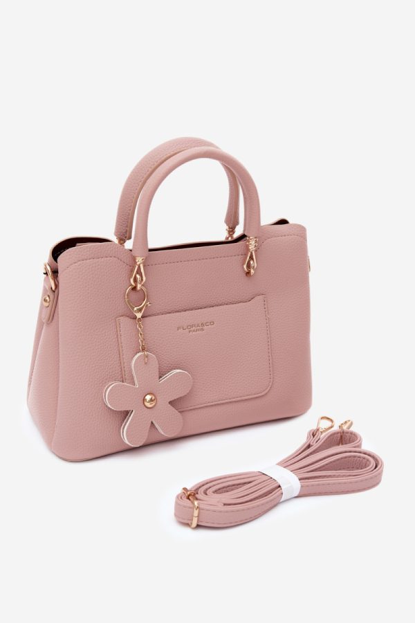 Pink Everyday Handbag in Casual Handbags, Shoulder Bags with Width, Bottom Width and Height
