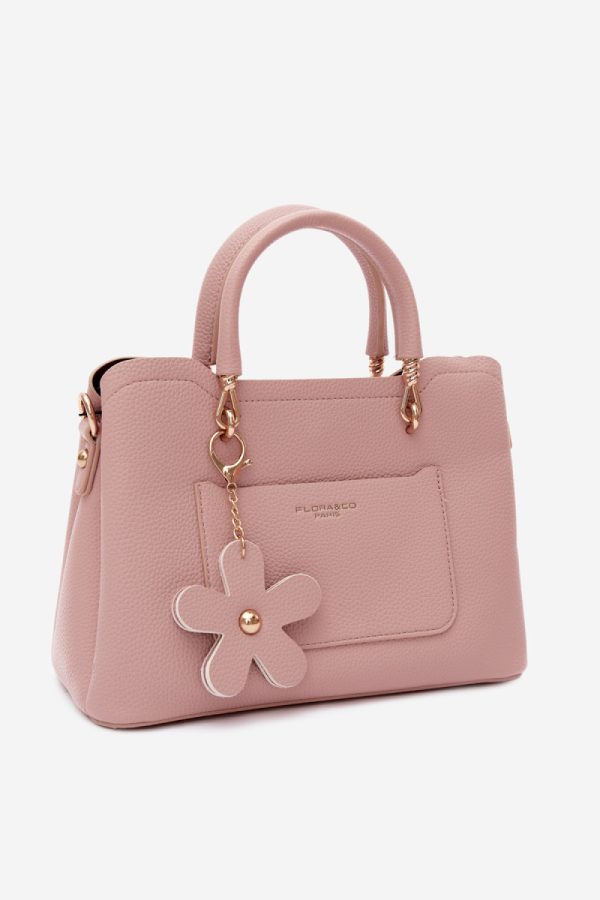 Pink Everyday Handbag in Casual Handbags, Shoulder Bags with Width, Bottom Width and Height