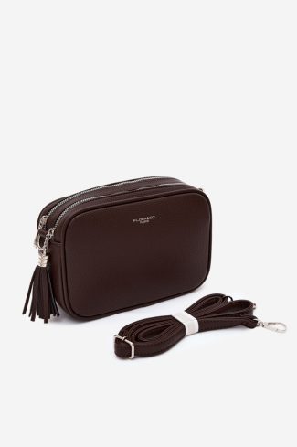 Brown Messenger Bag in Casual Handbags, Shoulder Bags with Width, Bottom Width and Height