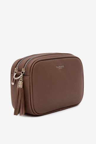 Beige Messenger Bag in Casual Handbags, Shoulder Bags with Width, Bottom Width and Height