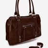Brown Everyday Handbag in Casual Handbags, Shoulder Bags with Width, Bottom Width and Height