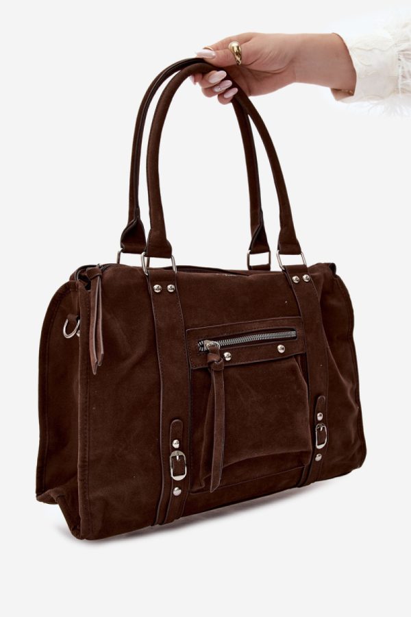 Brown Everyday Handbag in Casual Handbags, Shoulder Bags with Width, Bottom Width and Height
