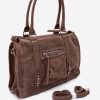 Brown Everyday Handbag in Casual Handbags, Shoulder Bags with Width, Bottom Width and Height