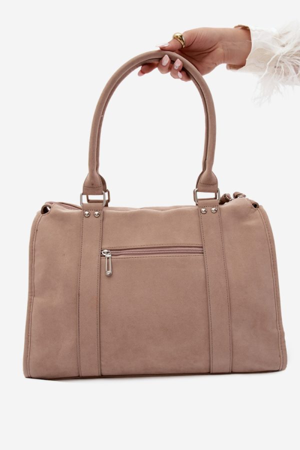 Beige Everyday Handbag in Casual Handbags, Shoulder Bags with Width, Bottom Width and Height