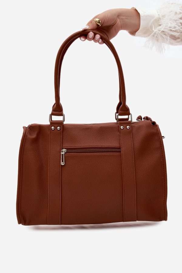 Brown Everyday Handbag in Casual Handbags, Shoulder Bags with Width, Bottom Width and Height