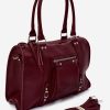 Red Everyday Handbag in Casual Handbags, Shoulder Bags with Width, Bottom Width and Height