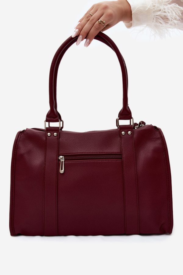 Red Everyday Handbag in Casual Handbags, Shoulder Bags with Width, Bottom Width and Height