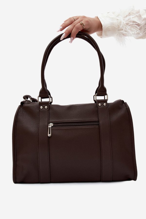 Brown Everyday Handbag in Casual Handbags, Shoulder Bags with Width, Bottom Width and Height