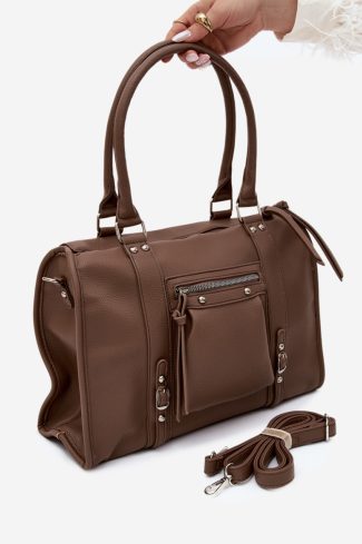 Beige Everyday Handbag in Casual Handbags, Shoulder Bags with Width, Bottom Width and Height