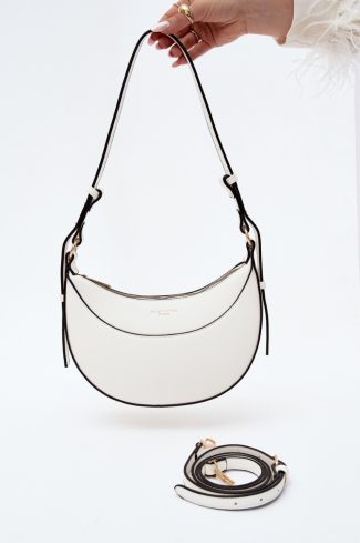 White Everyday Handbag in Casual Handbags, Shoulder Bags with Width, Bottom Width and Height