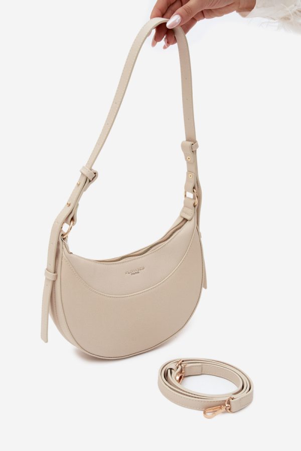 Beige Everyday Handbag in Casual Handbags, Shoulder Bags with Width, Bottom Width and Height