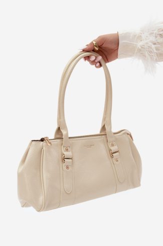 1133475.jpg White Everyday Handbag in Casual Handbags, Shoulder Bags with Width, Bottom Width and Height