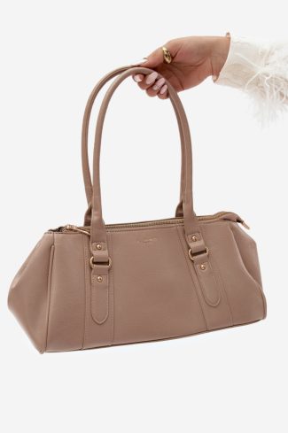 1133478.jpg Beige Everyday Handbag in Casual Handbags, Shoulder Bags with Width, Bottom Width and Height