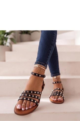 1133708.jpg Black Sandals in Sandals & Flip-Flops For Women with Fabric, Footbed and Heel Height