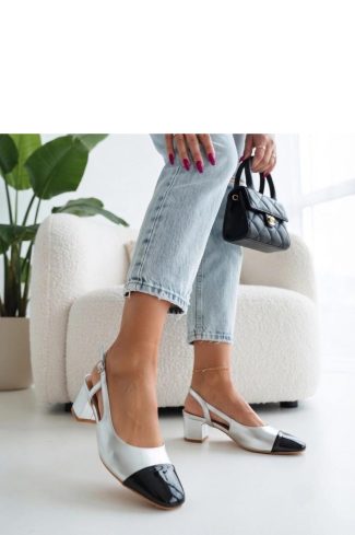 1133717.jpg Grey Block Heel Pumps in High Heel Pumps with Fabric, Footbed and Heel Height