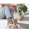 Beige Espadrille in Ballet Flats, Ballet Pumps For Women with Fabric, Footbed and Platform Height