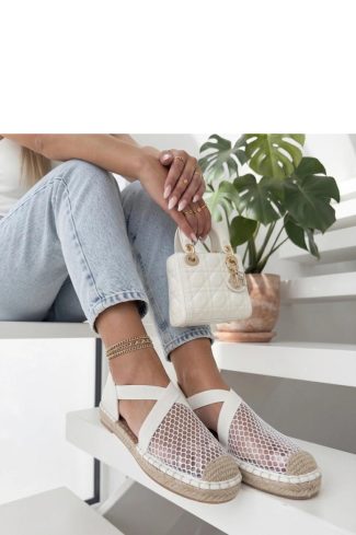 1133727.jpg Beige Espadrille in Ballet Flats, Ballet Pumps For Women with Fabric, Footbed and Platform Height