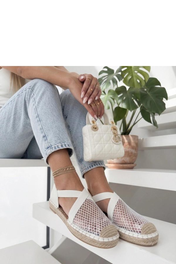 Beige Espadrille in Ballet Flats, Ballet Pumps For Women with Fabric, Footbed and Platform Height