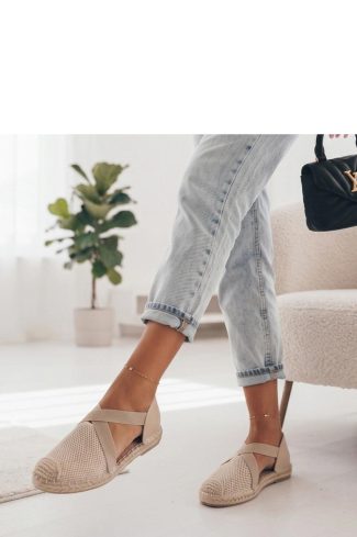 1133729.jpg Beige Espadrille in Ballet Flats, Ballet Pumps For Women with Fabric, Footbed and Platform Height