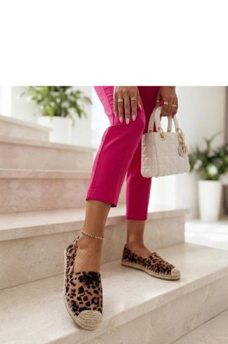 Brown Espadrille in Ballet Flats, Ballet Pumps For Women with Fabric, Footbed and Platform Height