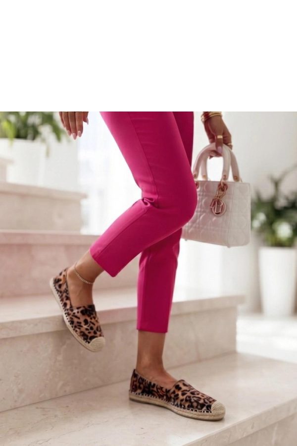 Brown Espadrille in Ballet Flats, Ballet Pumps For Women with Fabric, Footbed and Platform Height