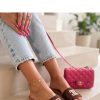 Brown Flip-flops in Sandals & Flip-Flops For Women with Fabric, Footbed and Heel Height