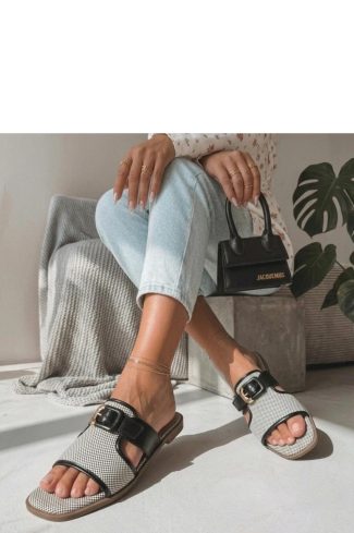 Black Flip-flops in Sandals & Flip-Flops For Women with Fabric, Footbed and Heel Height